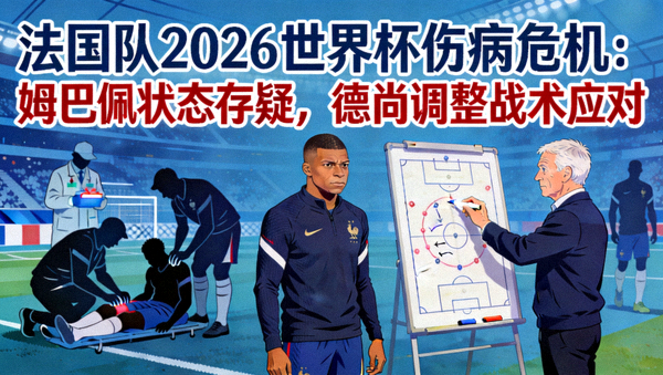 法国队2026世界杯遭遇伤病困扰，姆巴佩状态成疑，德尚调整战术应对挑战
